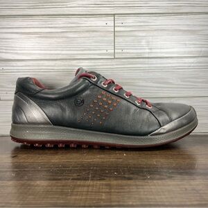 Ecco BIOM Hybrid 2 Yak Leather Black Men’s Golf‎ Shoes - Men’s Size 9